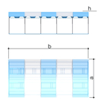 Теневой навес Romana 301.37.04