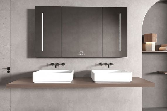 Раковина накладная ABBER Stein AS2634 белая матовая