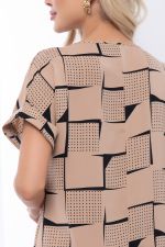 Платье "Бренди" (кофе с молоком) П7014 LT Collection (Акция)