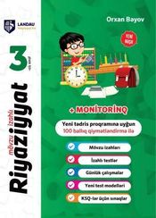 Riyaziyyat mövzu izahlı 3-cü sinif + Monitorinq
