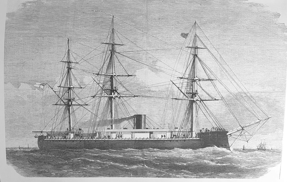 Башенные мореходные фрегаты Англии и России (1868–1906 гг.) «Монарх», «Кептен», «Адмирал Лазарев», «Адмирал Грейг», «Адмирал Спиридов» и «Адмирал Чичагов»