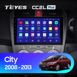 Teyes CC2L Plus 10,2" для Honda City 2008-2013