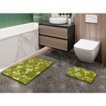Набор ковриков д/ванной Shahintex Vintage  60*100+60*50 зеленый (02)