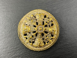 Фибула. Швеция 10-11в. (круглая)