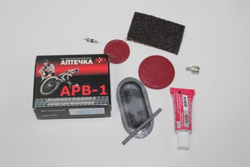 Аптечка для ремонта шин /велосипеды/ АРВ-1 (БХЗ)