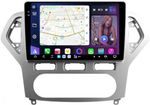 Магнитола для Ford Mondeo 4 2007-2010 (рамка серебро) - FarCar GX1231M монитор 10.36" 2K QLED на Android 14, TS20, 6+128Гб, CarPlay, 4G SIM-слот