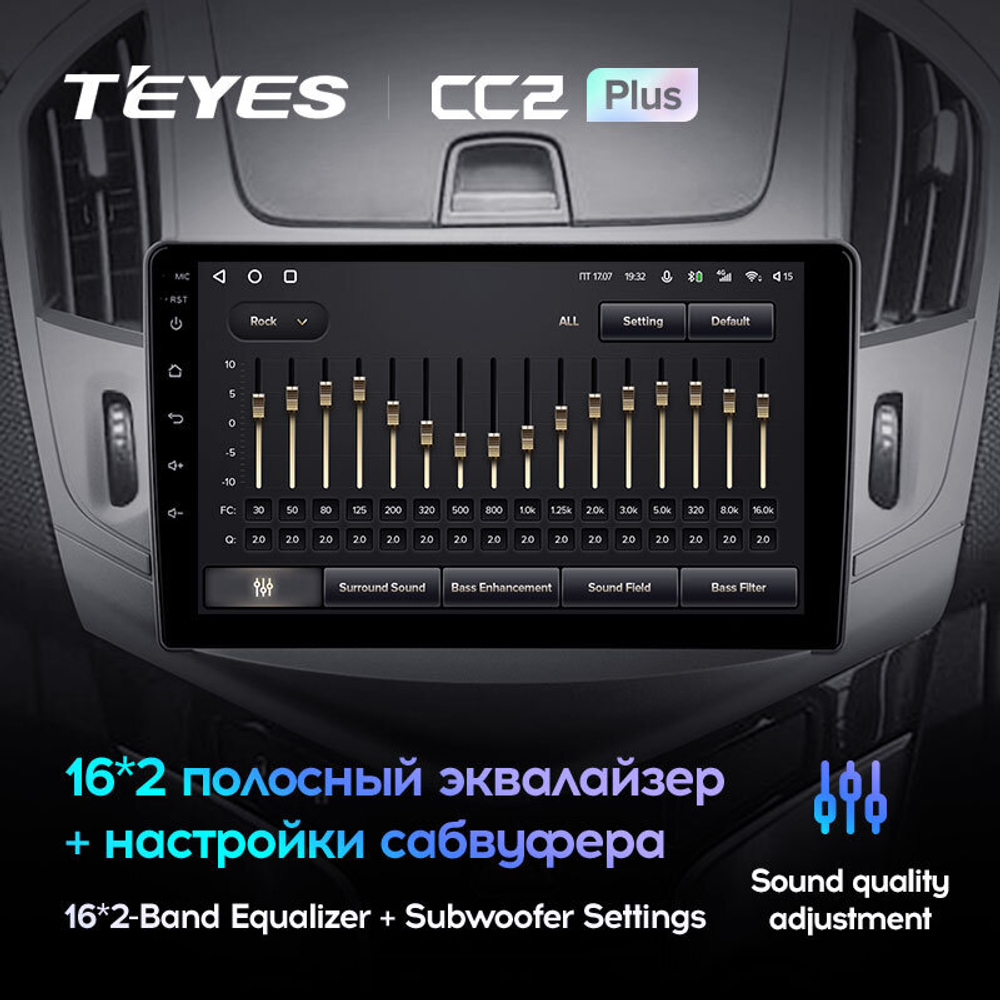 Teyes CC2 Plus 9" для Chevrolet Cruze 2012-2015