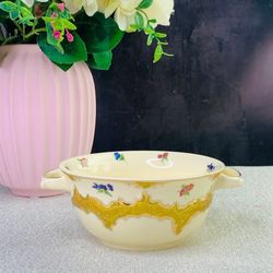 Lenardi 205-109 Салатник15см ОЛИВИЯ с ручками в под.уп.(х24)Фарфор