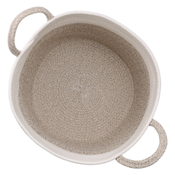 Корзина для хранения Bergenson Bjorn Iben 50х54см кремовая/светло-бежевая