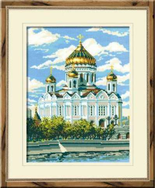 "Храм Христа Спасителя"-303 вышивка