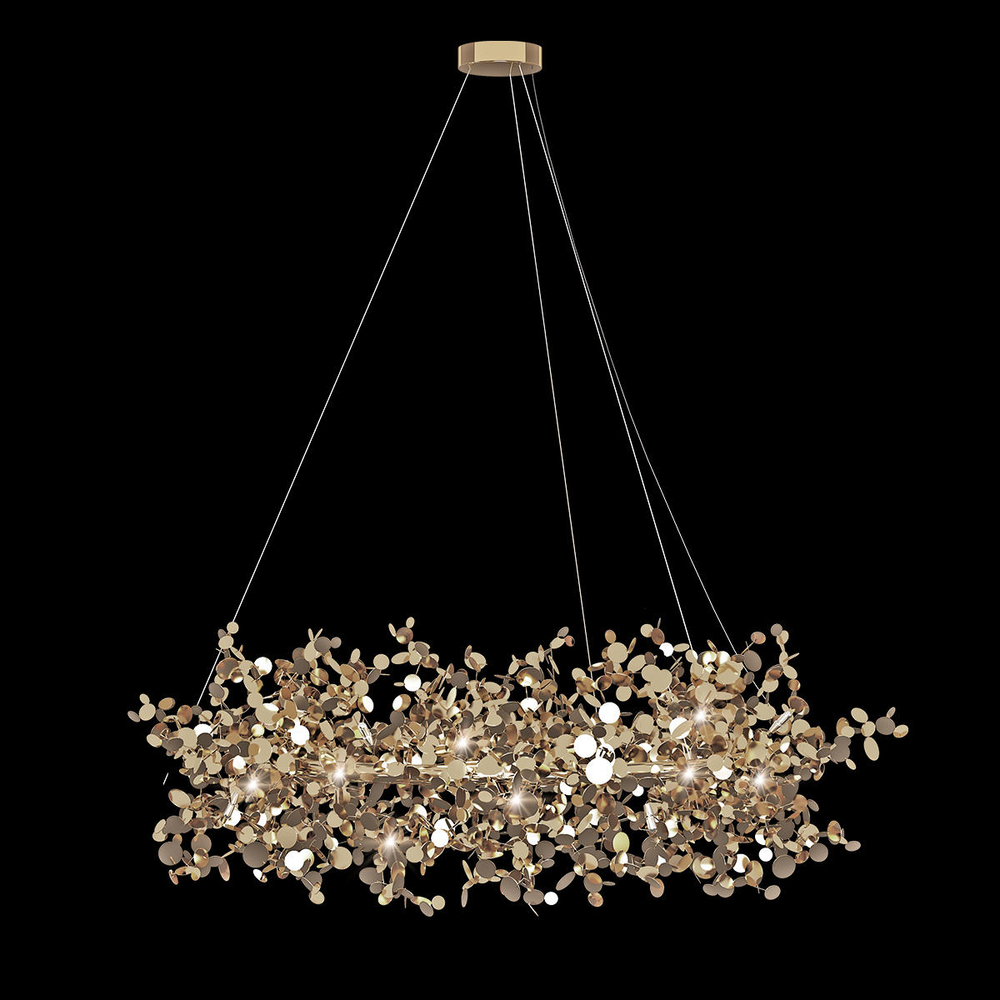 10101/600 Gold Подвесная люстра LOFT IT Spark