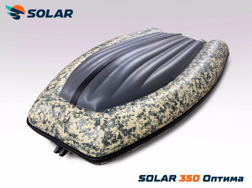 Лодка надувная моторная solar-350 к (оптима)