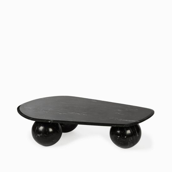 Кофейный стол Peregrine 120х60 черный индийский мрамор