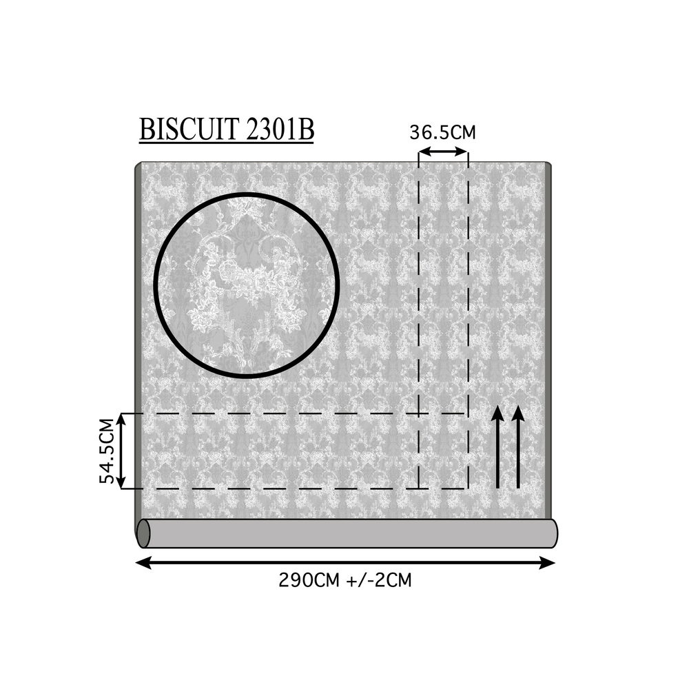 Портьерная ткань dimout Biscuit арт. 2301 F col. 14а