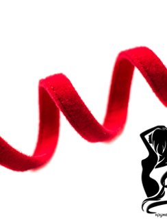 100 Ворсовая тесьма для каркасов Arta-F, красный 100