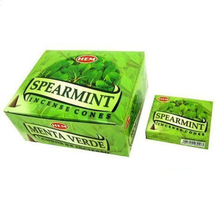HEM Spearmint Благовоние-конус Мята, 10 шт