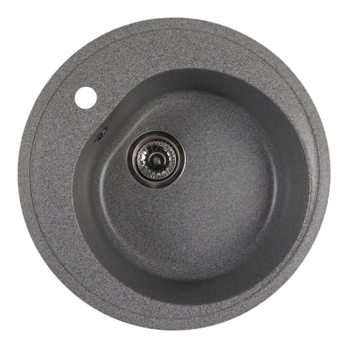 Мойкa ML-GMS102 СТАНДАРТ круглая, темно-серый (309), 500 мм (глуб. чаши 170)