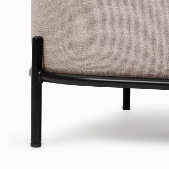 Кресло Pawai Premium цвет бежевый/чёрный