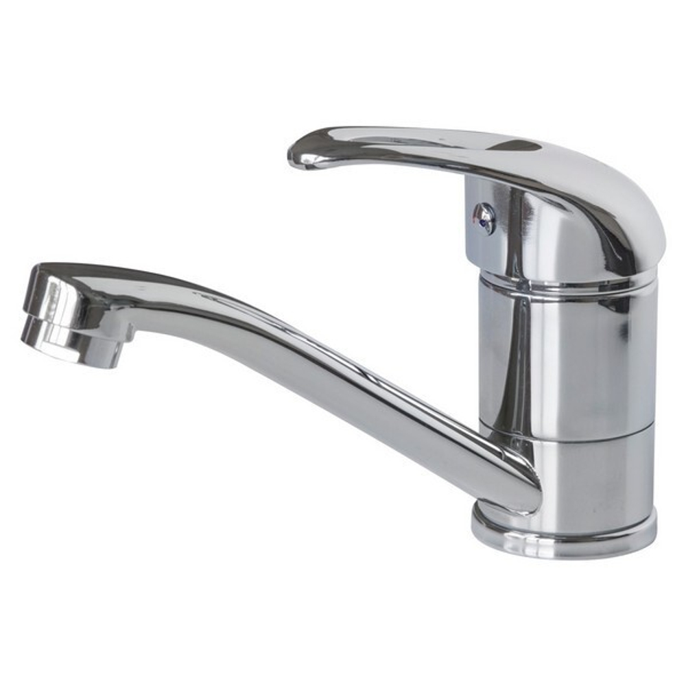 Смеситель для кухни 40к F4503 FRAP (плоский пов.излив, п/шпильку, хром, латунь)