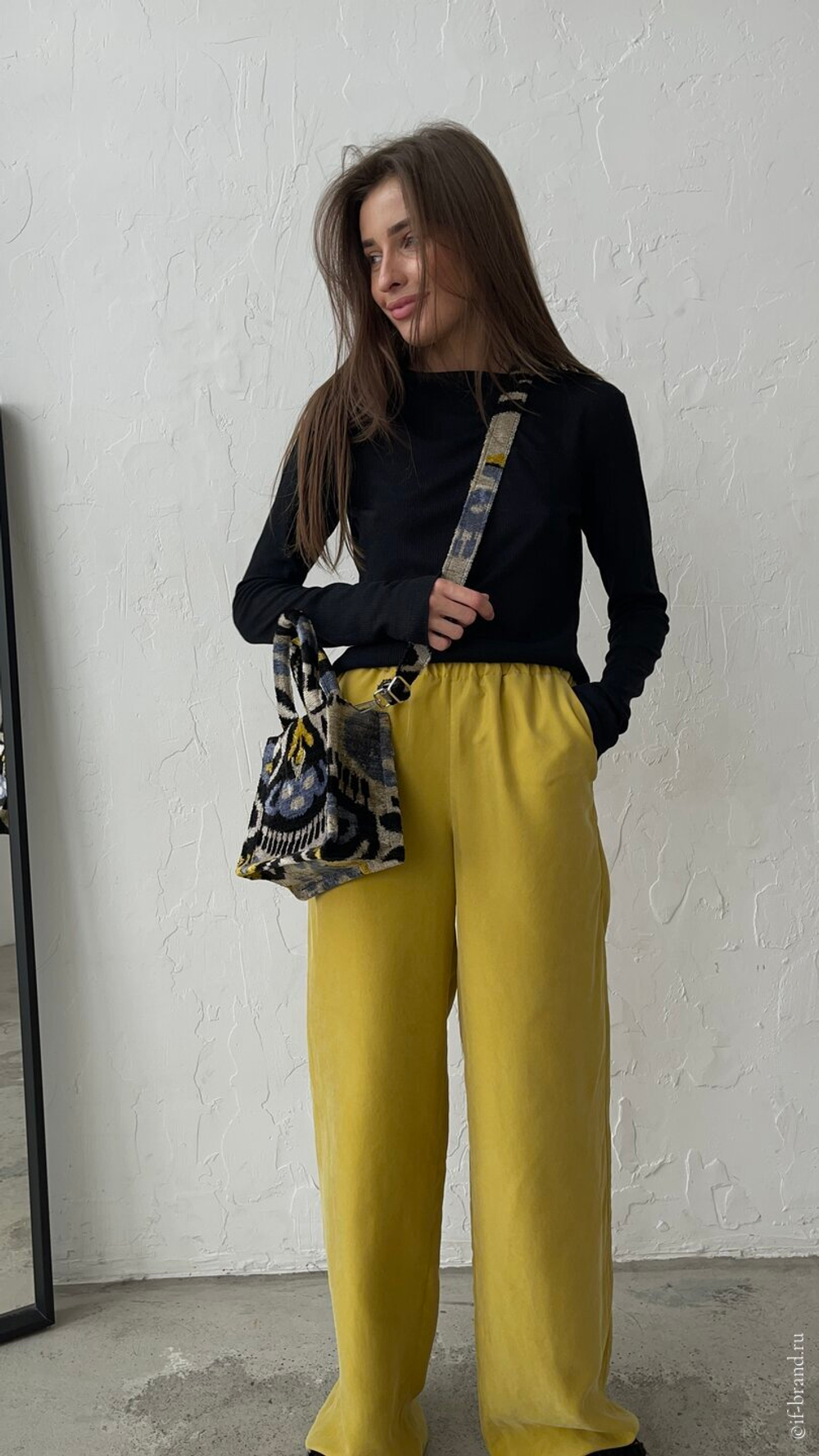 брюки CLIDE silk