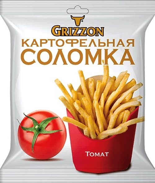 Соломка картоф. "Grizzon" томат Футбол 40гр