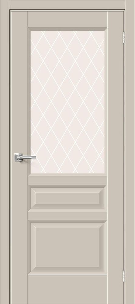 Неоклассик-35 Cream Silk / White Сrystal
