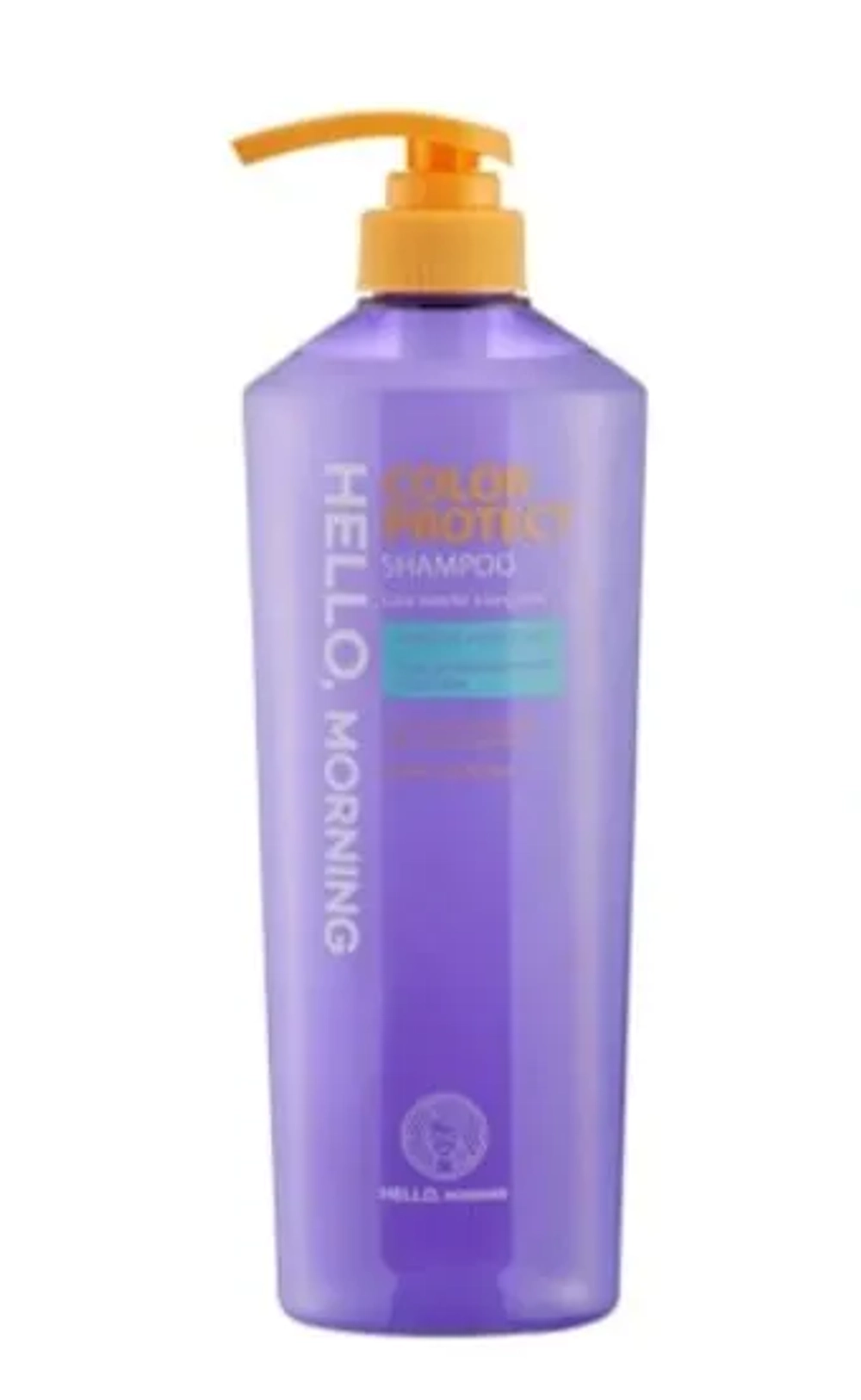 Hello Morning Шампунь для окрашенных волос Защита цвета 600мл Color Protect Shampoo
