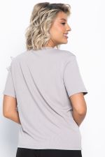 Блуза праздничная Риана ХИТ (серо-бежевая) Б15079-5М LT Collection