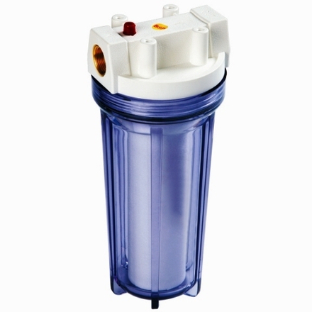 Комплект PS 891C1-W12-PR-BN (прозрачная колба, кнопка сброса, латун.вставка, картридж, 1/2"), R