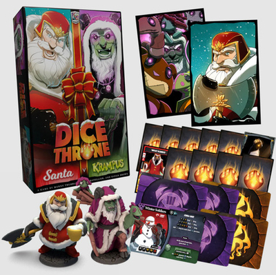Dice Throne: Santa v. Krampus (Kickstarter Exclusive Gift Edition)