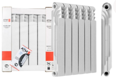 Радиатор биметаллический "Metallo" 500/80 9 сек.