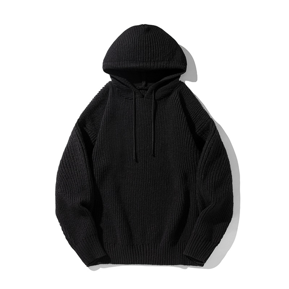 Худи STUFF "Knitted" Черный