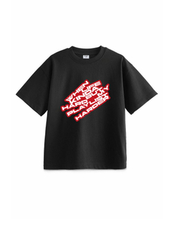 Футболка Harder, черная