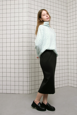 Юбка женская 4177зп-70, черный #234Ча014177зп-70