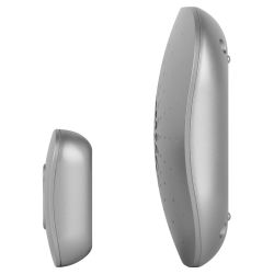 Звонок дверной ЭРА BIONIC Silver беспроводной серебристый 6 мелодий | Электрозвонки