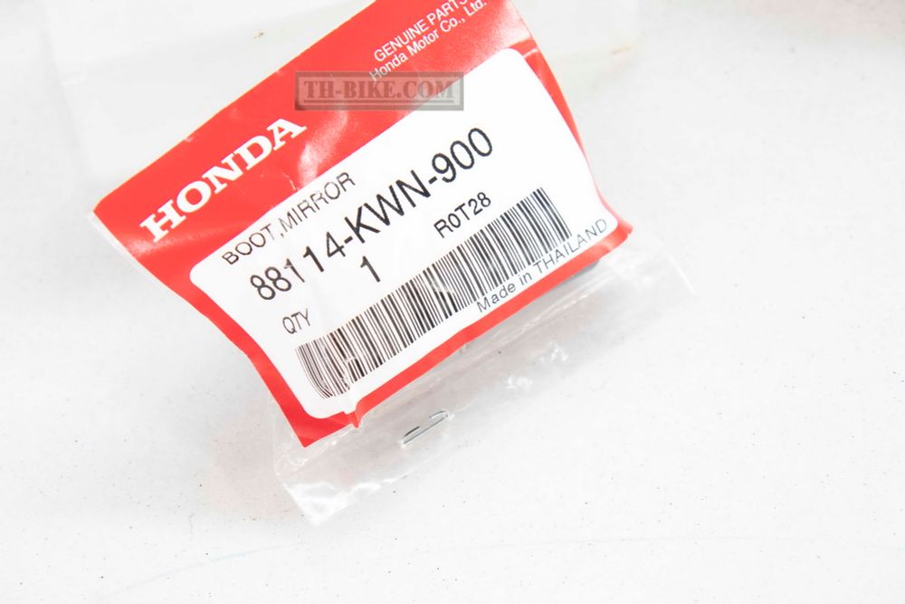 88114-KWN-900 (88113-K35-J00). BOOT, MIRROR. OEM. Honda CRF250L-M-Rally, Forza300, PCX125-150.