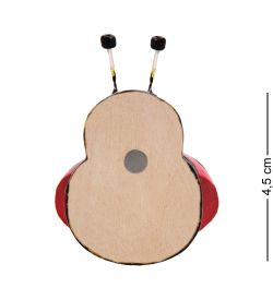 БК-14 Магнит «Божья коровка с крыльями» 30мм