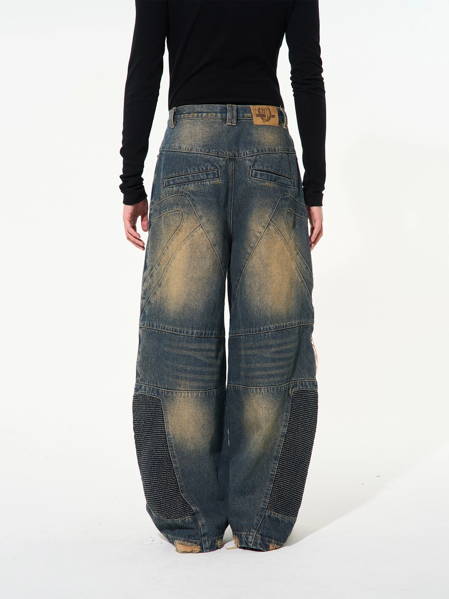 Джинсы BLIND "Aged Effect" Distressed Jeans