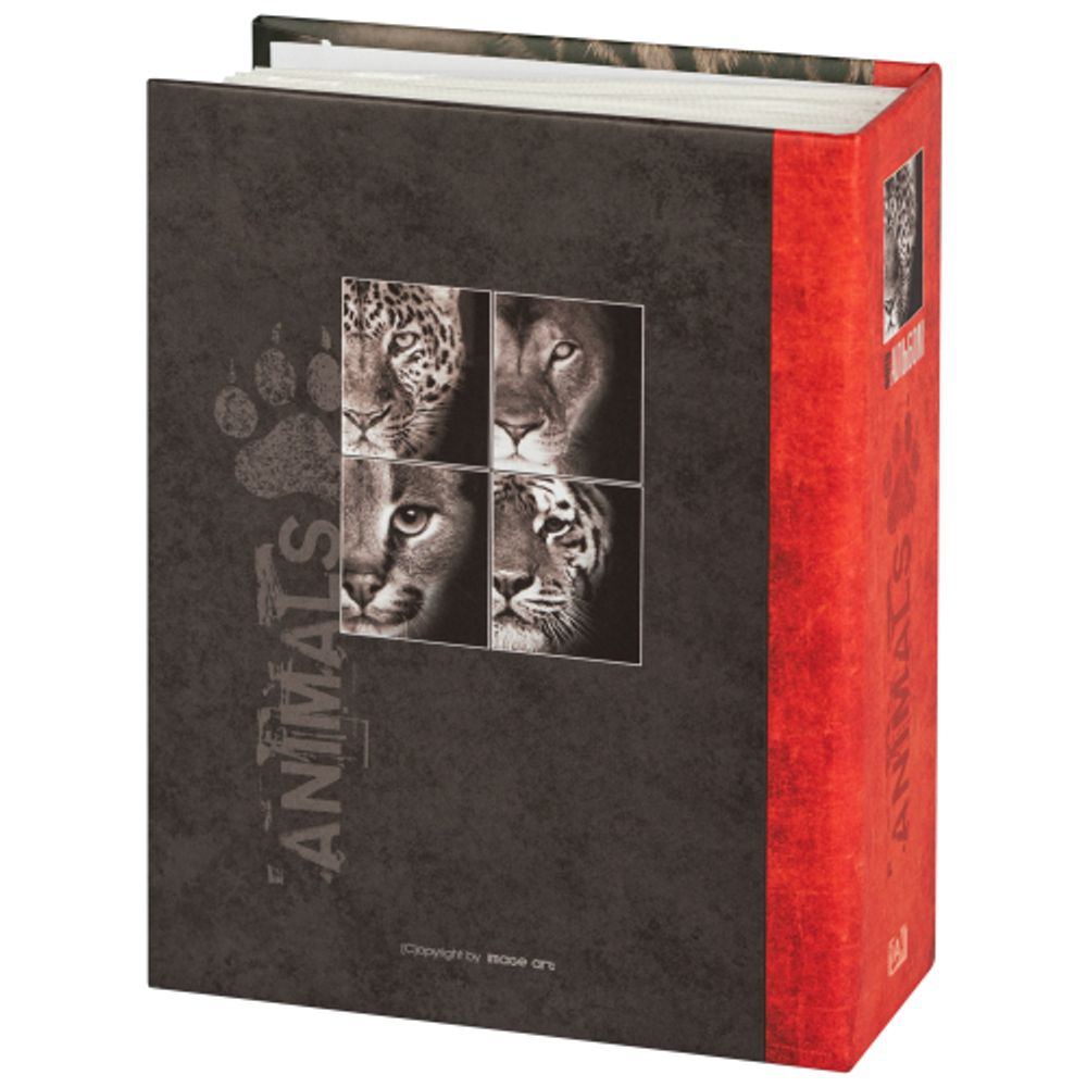 Фотоальбом Image Art IA-100PP серия 400 Животные термосварка 50 листов 100 фотографий размер 10х15