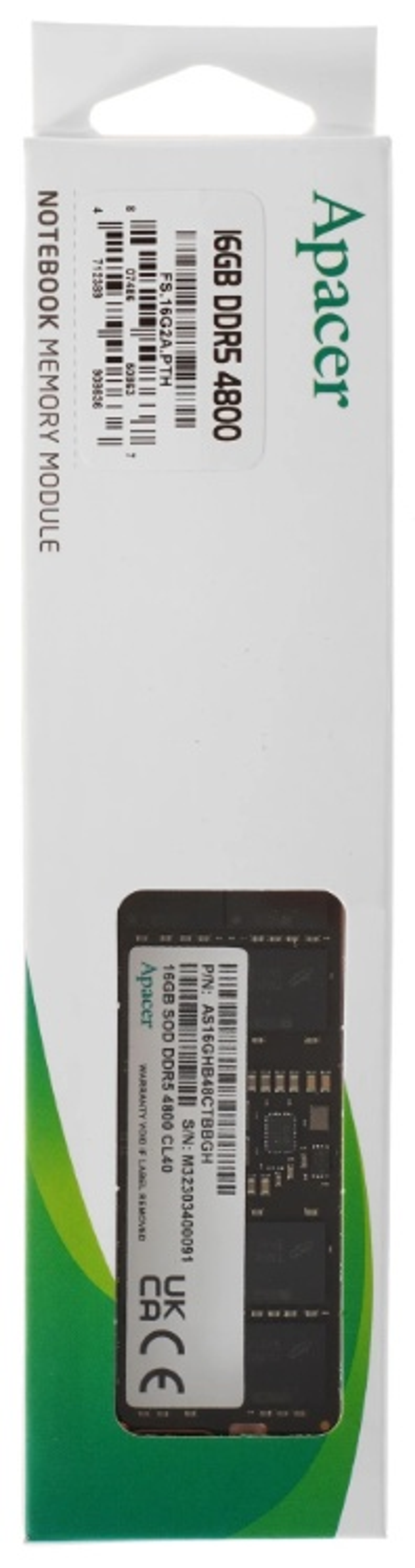 Оперативная память Apacer FS.16G2A.PTH 16 Гб