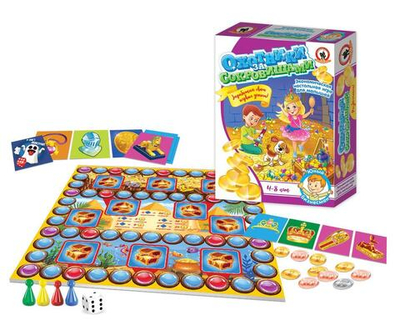 Игра экономическая для малышей "Охотники за сокровищами" (Р.с.)