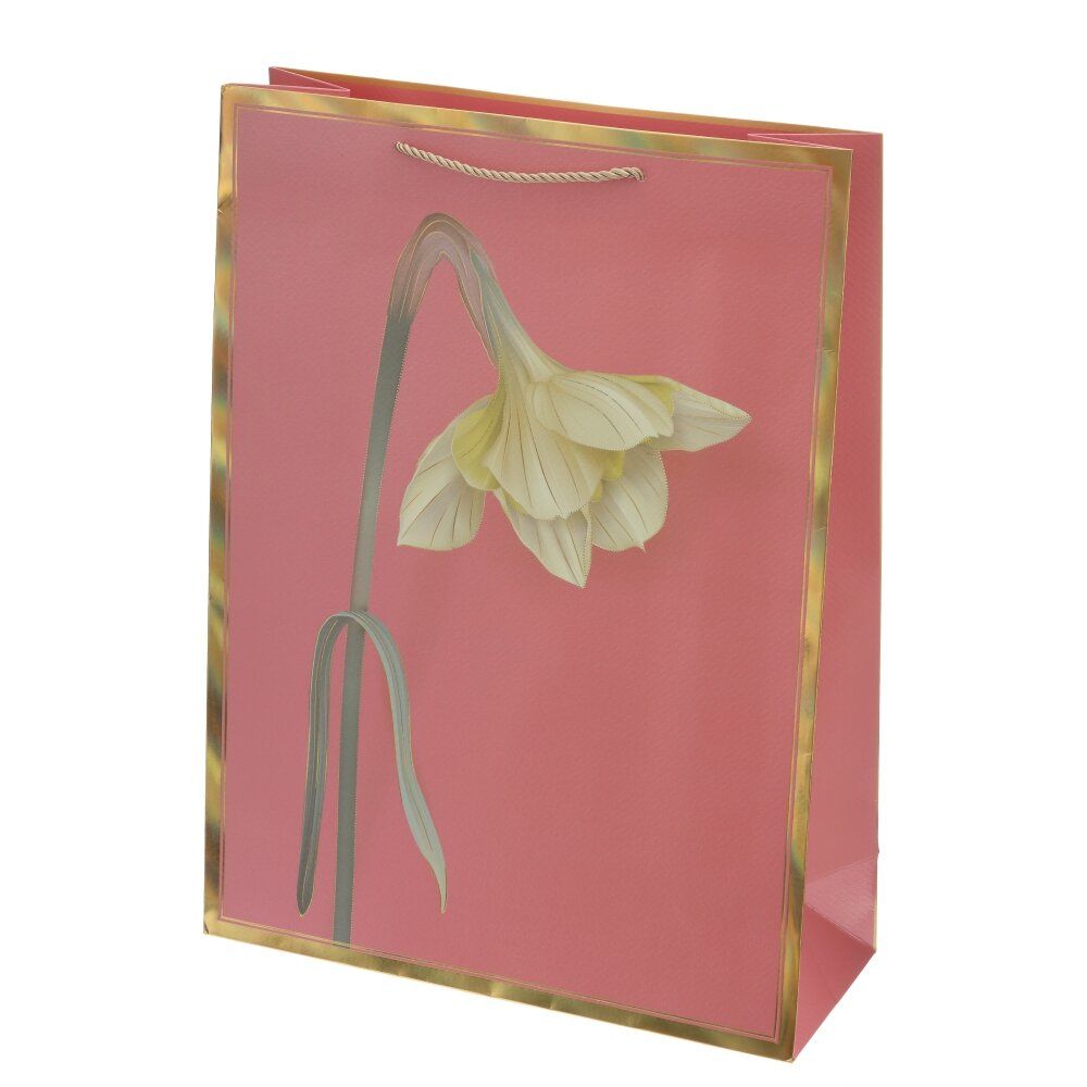 GAEM Пакет подарочный (бумага 210г/м2, блок микс 12шт), L31 W12 H42 см, 4в.