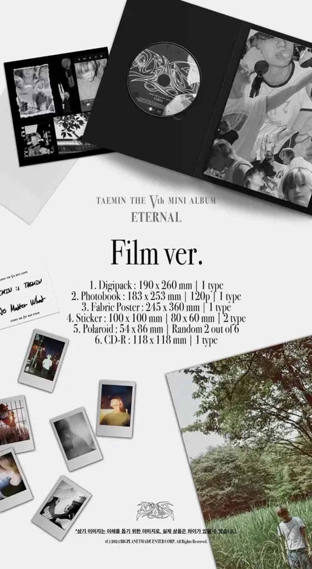 TAEMIN SHINee - ETERNAL [Film ver.]