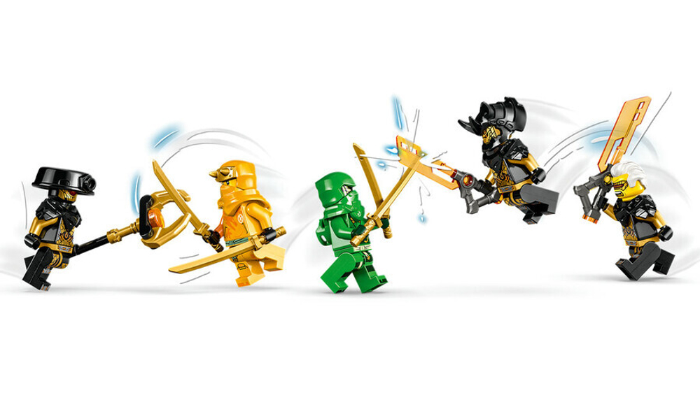 Конструктор LEGO Ninjago 71794 Командные роботы ниндзя Ллойда и Арин