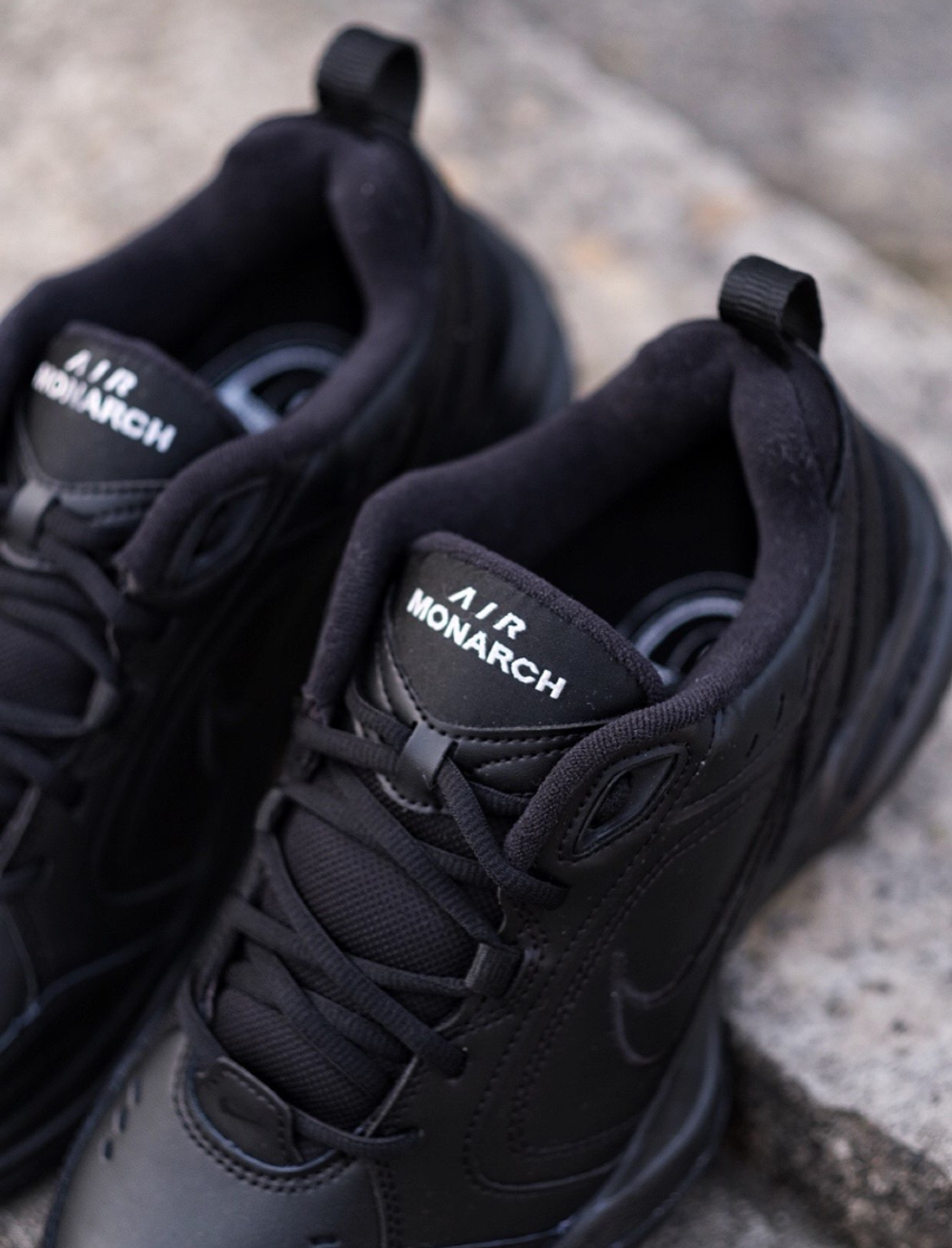 Nike Air Monarch IV Black 415445 001 0 insneaker.ru