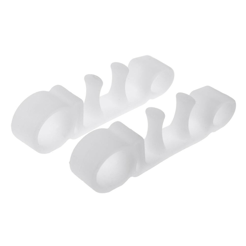 Разделители силиконовые с фиксирующими кольцами на большом пальце и мизинце