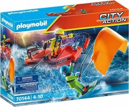 Конструктор Playmobil City Action Спасение кайтсерферов на скоростном катере 70144
