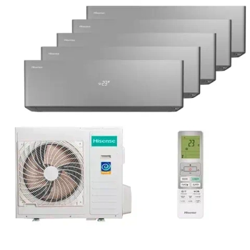 Мульти сплит-система Hisense на 5 комнат (25+25+25+25+25 кв.м.) Vision Carbon