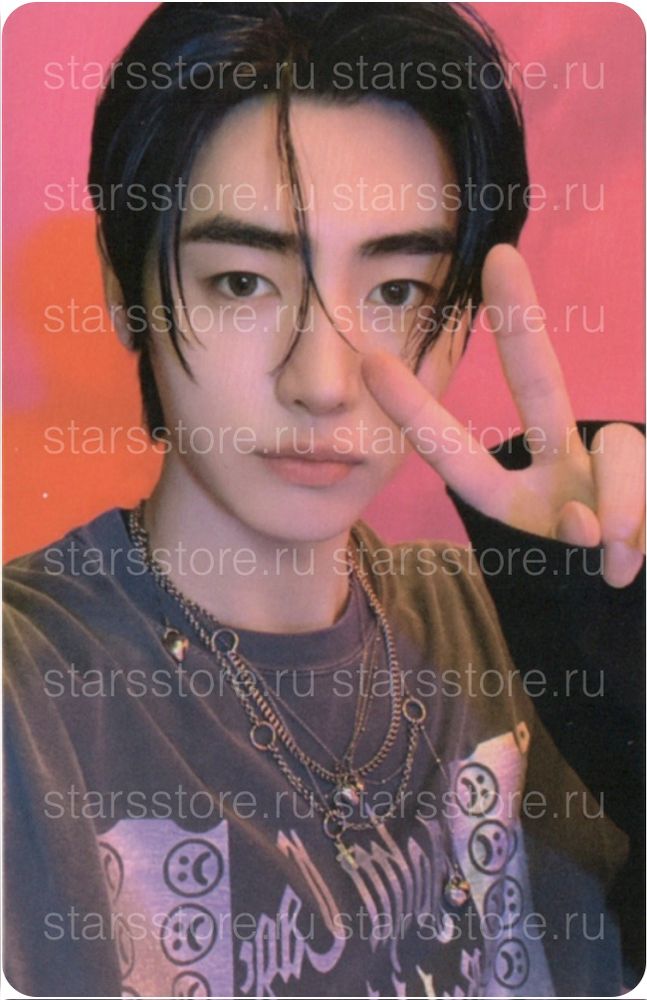 Фотокарта Sunghoon ENHYPEN - ORANGE BLOOD Фотокарта Sunghoon ENHYPEN - ORANGE BLOOD