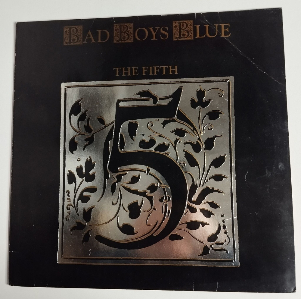 Винтажная виниловая пластинка LP Bad Boys Blue The Fifth (Germany 1989)